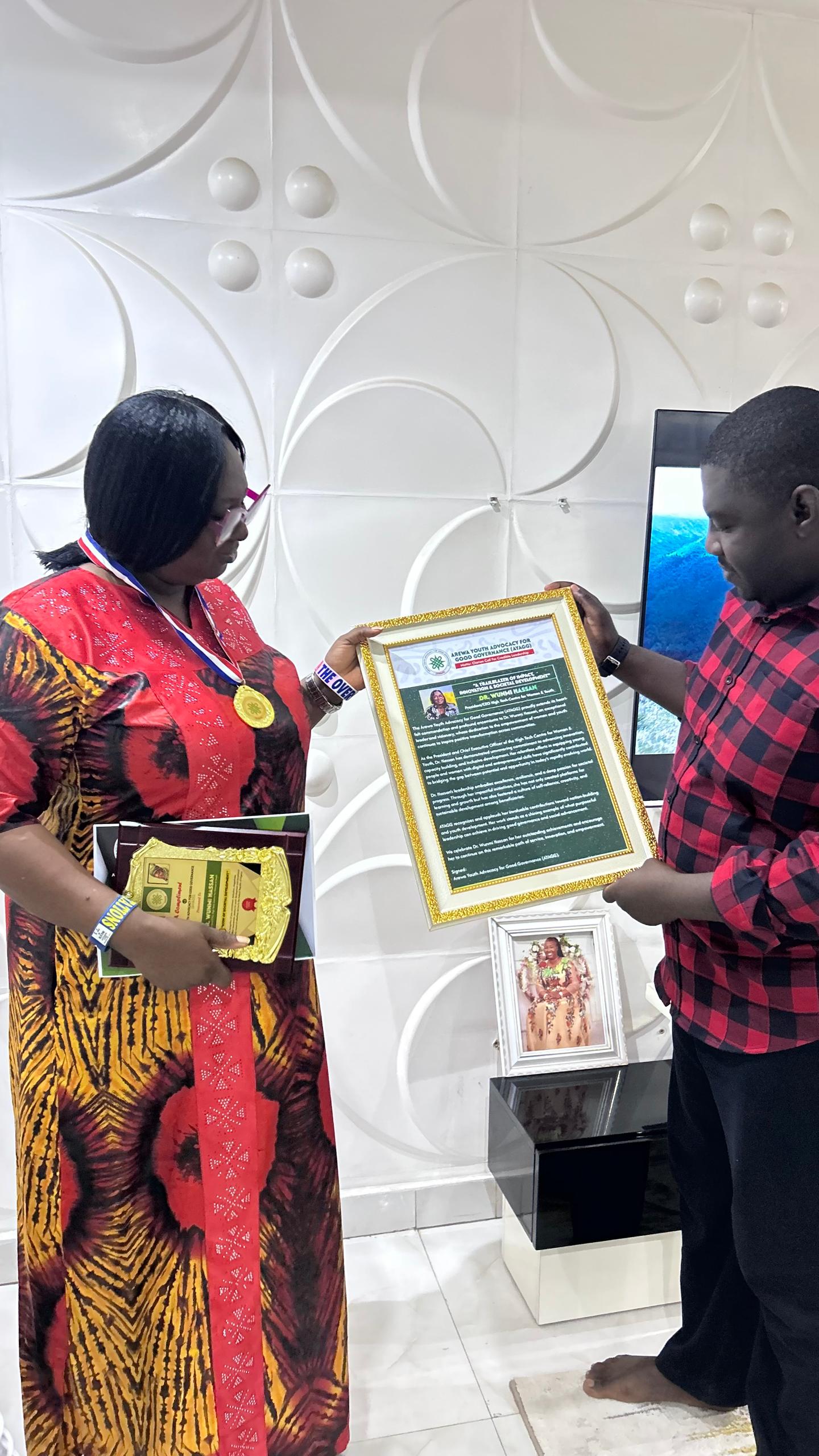 AWARD BY AREWA YOUTH